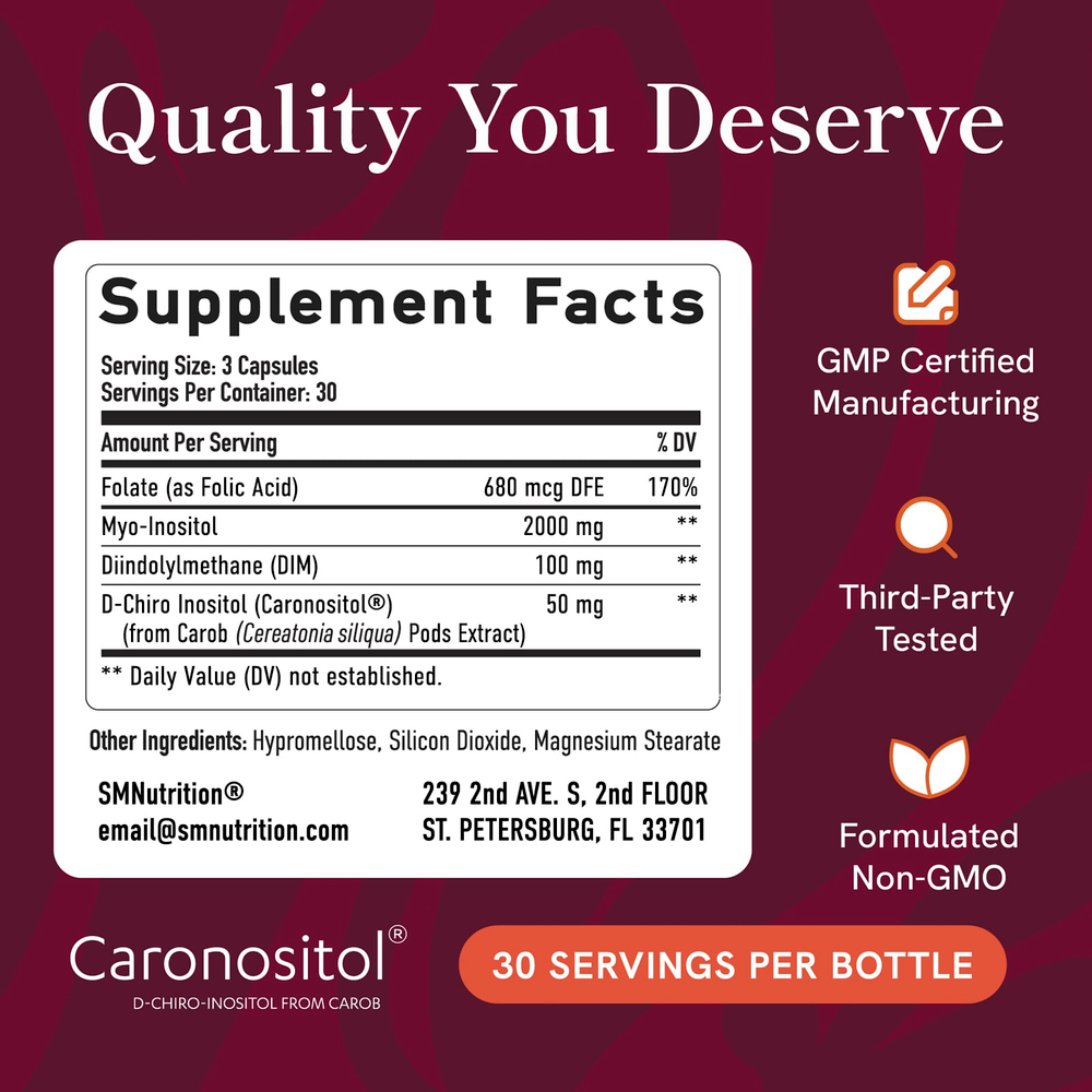 SMNutrition, Ovarian Support Complex, 90 капсул