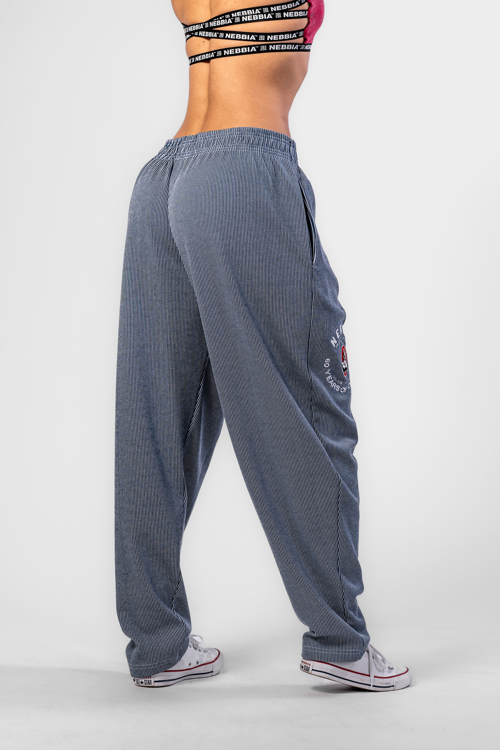 Спортивные брюки Oversized Sweat Joggers SIGNATURE 796 Синие