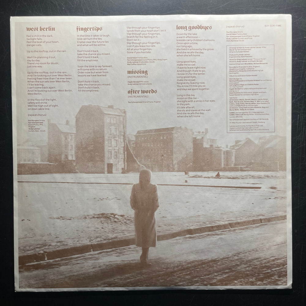 Camel ‎– Stationary Traveller (Германия 1984г.)