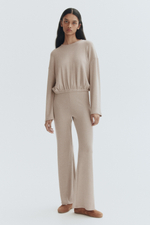 Расклешённые брюки из тонкого трикотажа - H&M