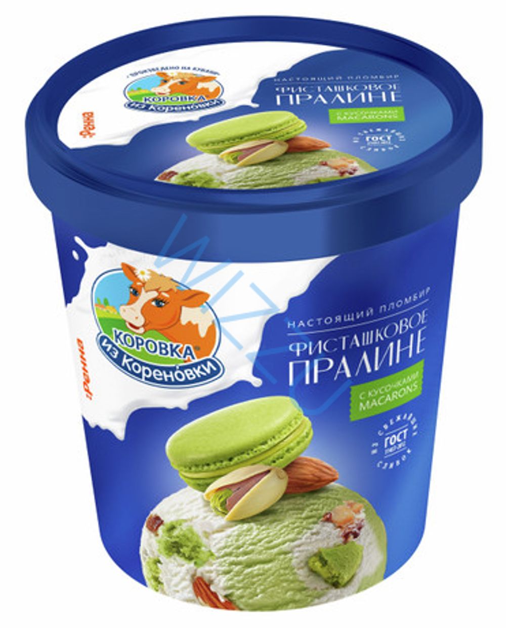 Мороженое Кореновка фисташковое пралине 300г