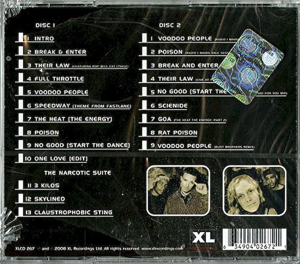 The Prodigy — More Music For The Jilted Generation (CD)