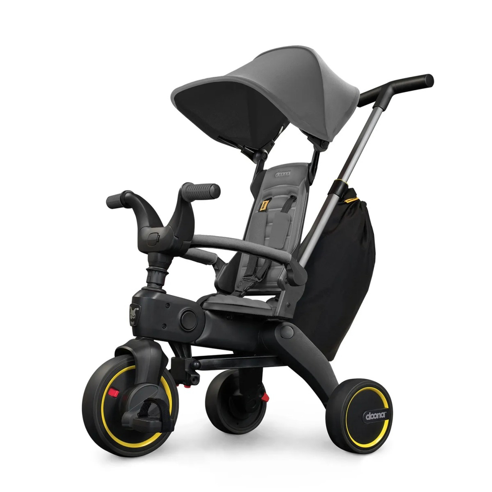 Детский складной трехколесный велосипед Doona Liki Trike S3, Grey Hound