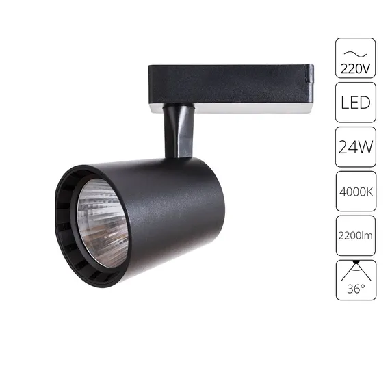 Трековый светильник Atillo A2324PL-1BK Arte Lamp