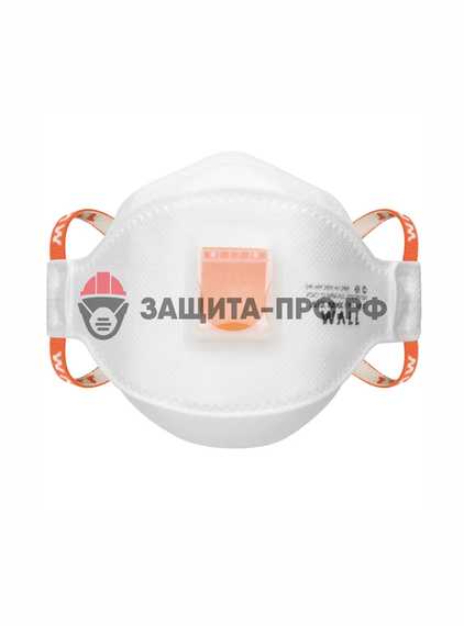 Респиратор Wall AIR 80HK, FFP1, с клапаном  (максимум)