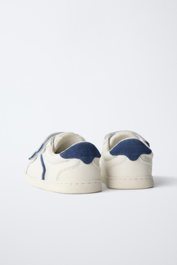 ZARA КОЖАНЫЕ КРОССОВКИ BAREFOOT, РАЗНОЦВЕТНЫЙ