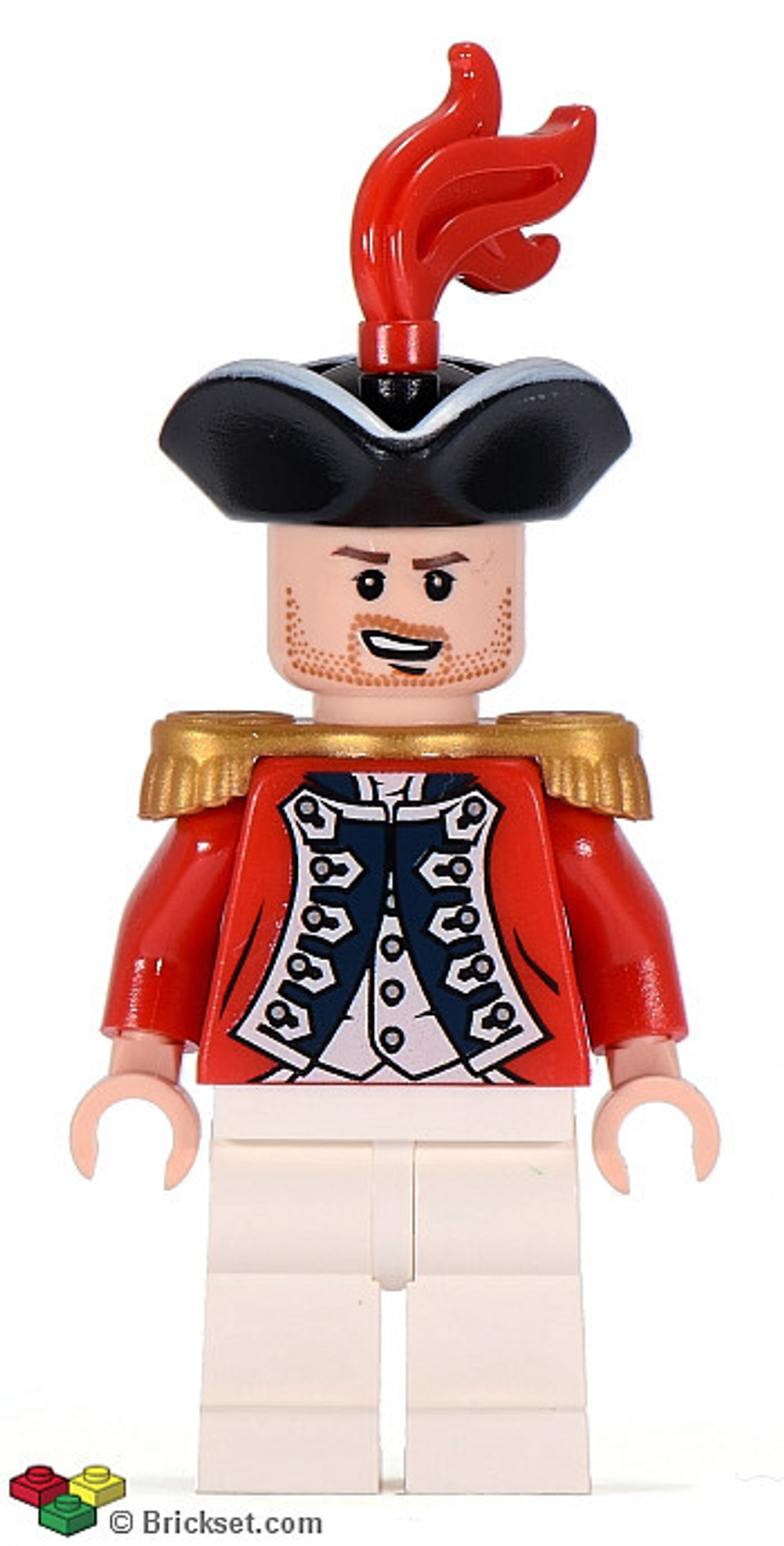 Минифигурка LEGO poc018 Офицер короля Георга