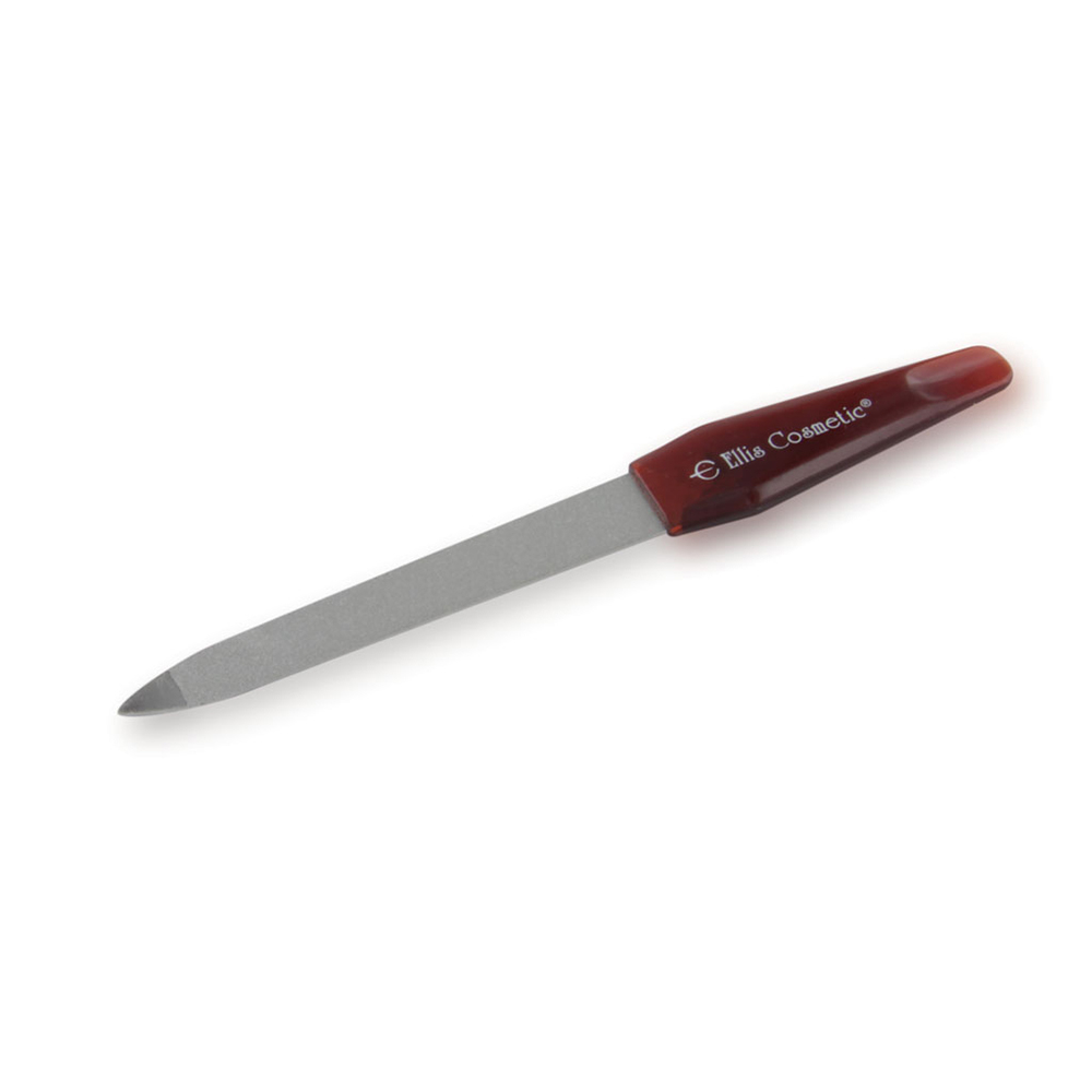 Ellis Cosmetic Маникюрная пилка EC RF 052 металл, длина 11,5 см