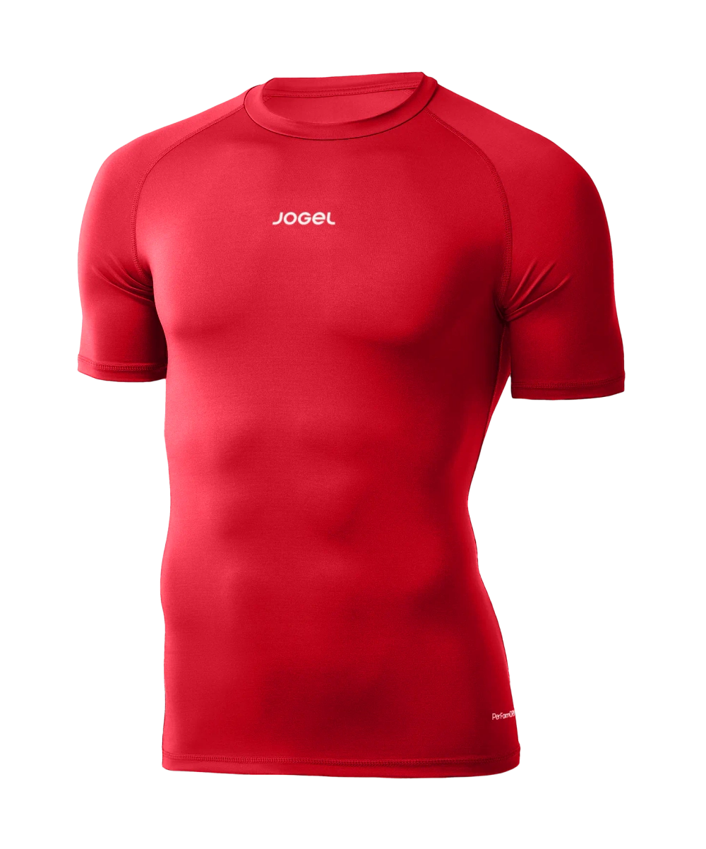 Футболка компрессионная Jogel CAMP 2 PerFormDRY Baselayer SS Tee, красный R2