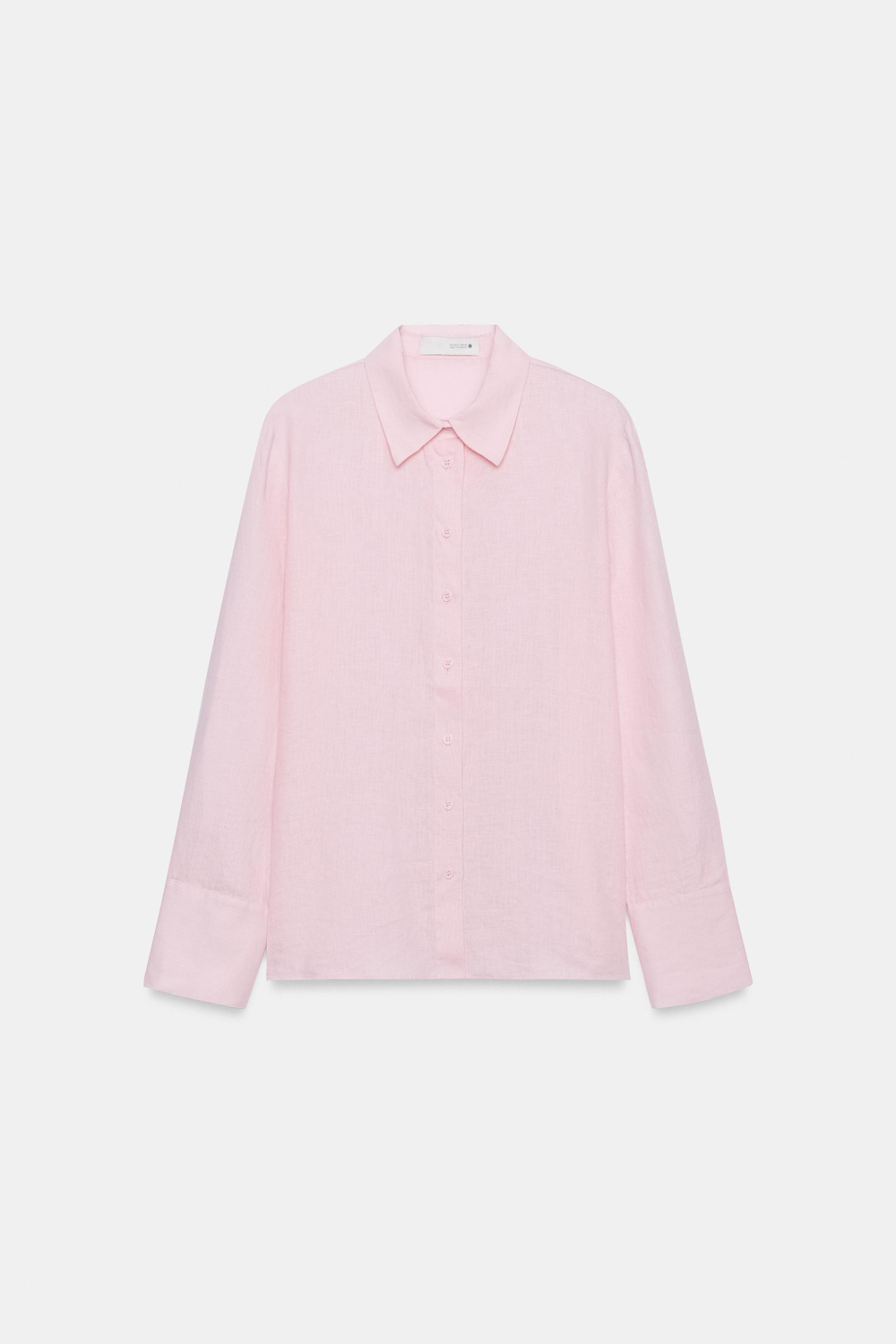 РУБАШКА ИЗ 100% ЛЬНА — ZW COLLECTION — ZARA