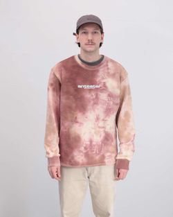 Толстовка Hoodlong Tie Dye Бежевая