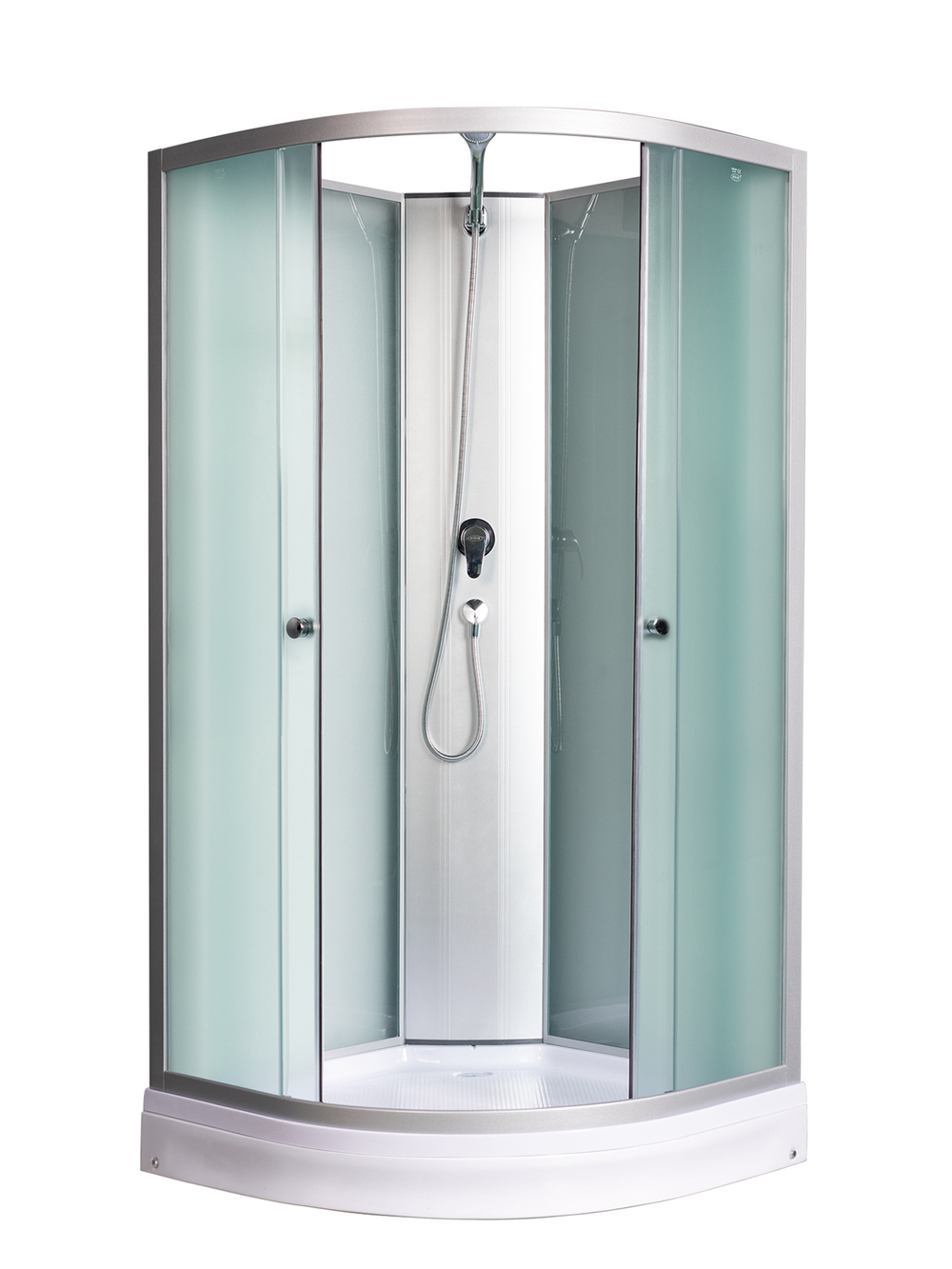 Душевая кабина RIVER NARA LIGHT Б/К 80/15 МТ 80x80x210 10000001669 Универсальная Четверть круга