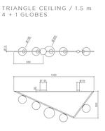 Подвес Atelier Areti Triangles Ceiling
