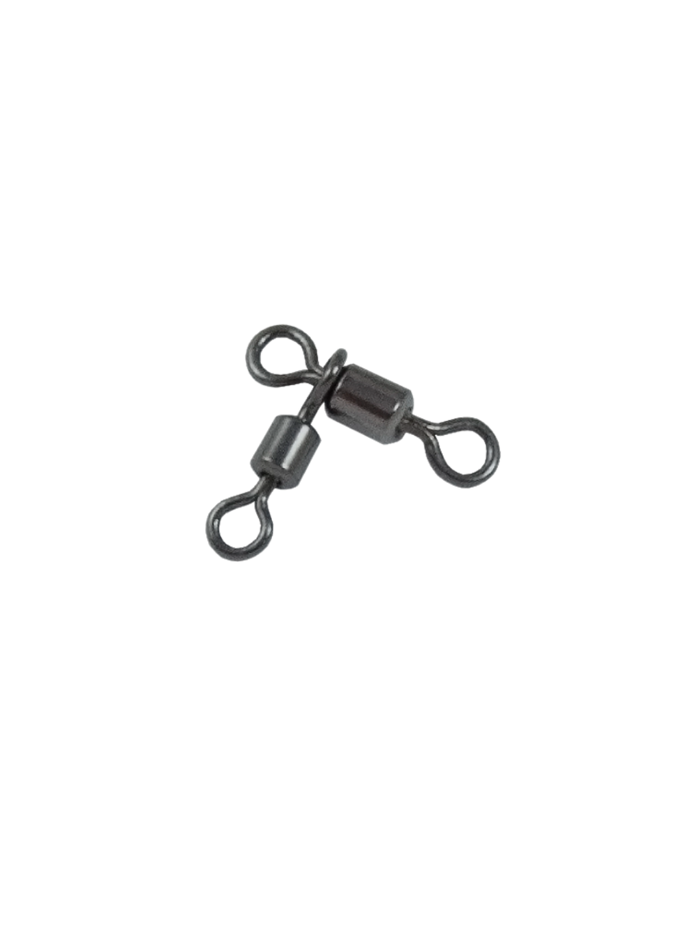 Вертлюжок рыболовный Fish Crystal  цилиндрический на два направления TRIANGLE SWIVELS 1006 6х7 (5 упаковок)