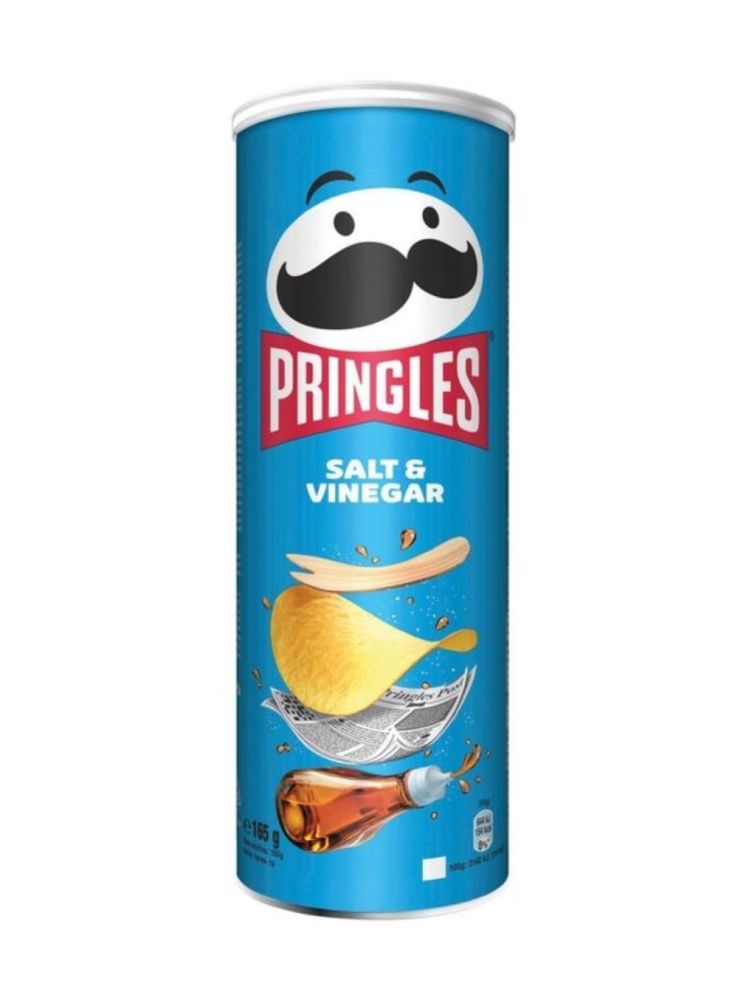 Чипсы картофельные Pringles Соль и Уксус 165 г