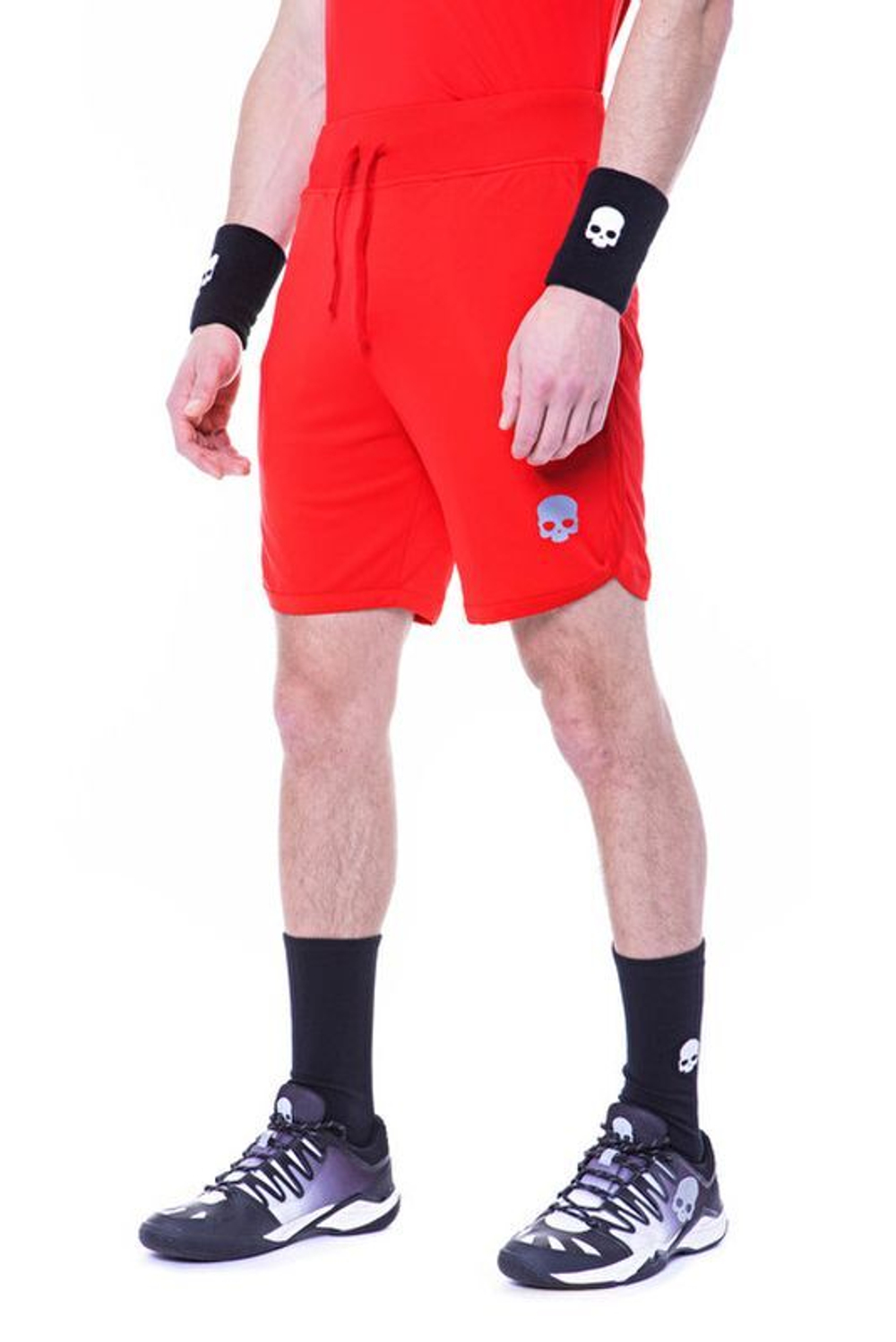 Мужские теннисные шорты Hydrogen Tech Shorts Man - red