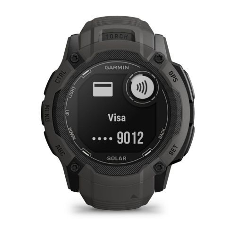 Смарт часы Garmin Instinct 2X Solar графитовый