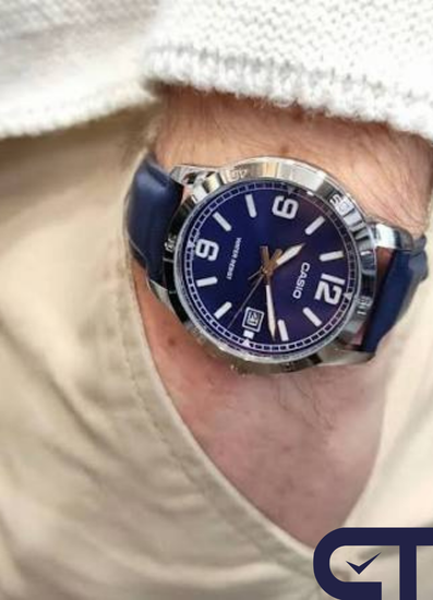 Casio MTP-V004L-2B — мужские наручные часы