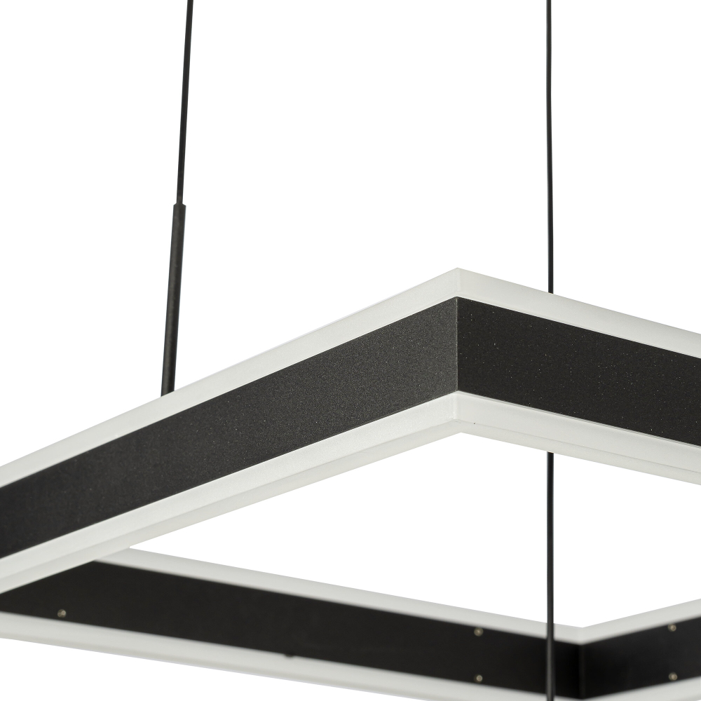 Citilux Дуэт CL719K311 LED Люстра подвесная с пультом Чёрная