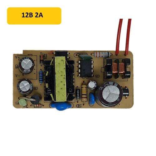 Блок питания 12V 2A 24ВТ открытый на плате