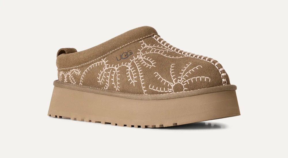 UGG Угги Tazz Botanic, светло-коричневый