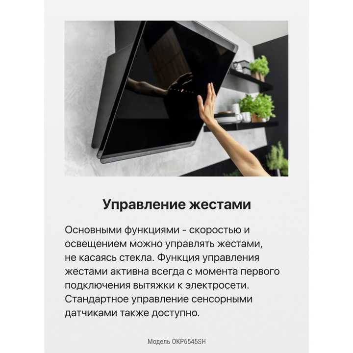 Наклонная вытяжка Hansa OKP6545SH
