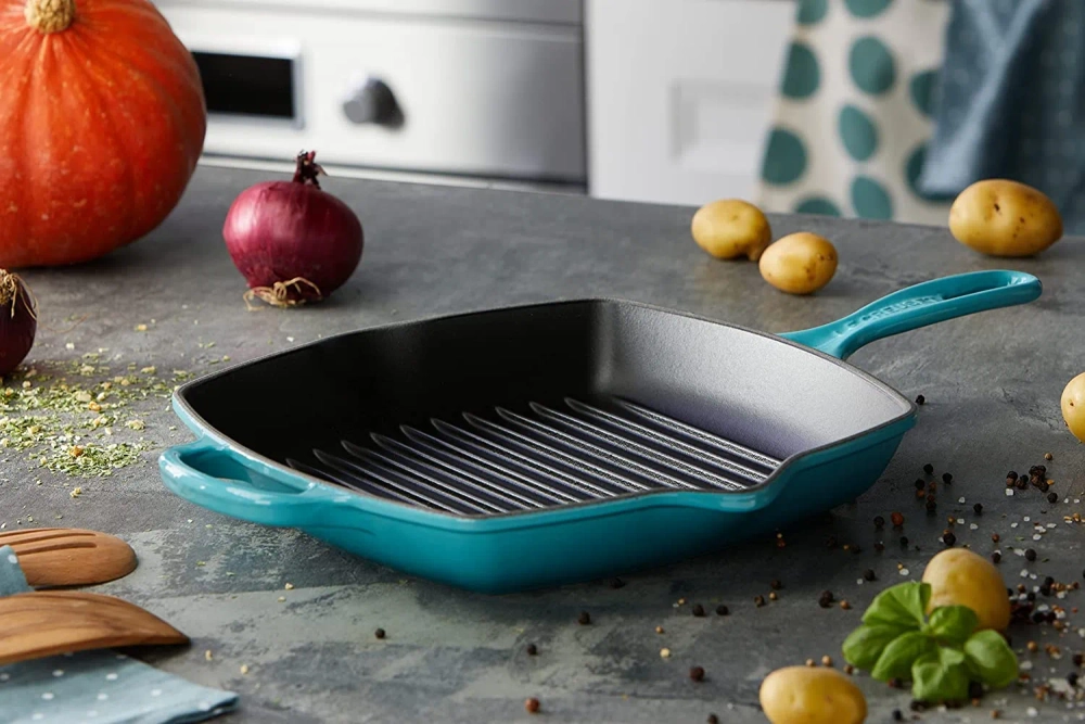 Le Creuset Сковорода для карибского гриля, 26 см, чугун. 20183261700422