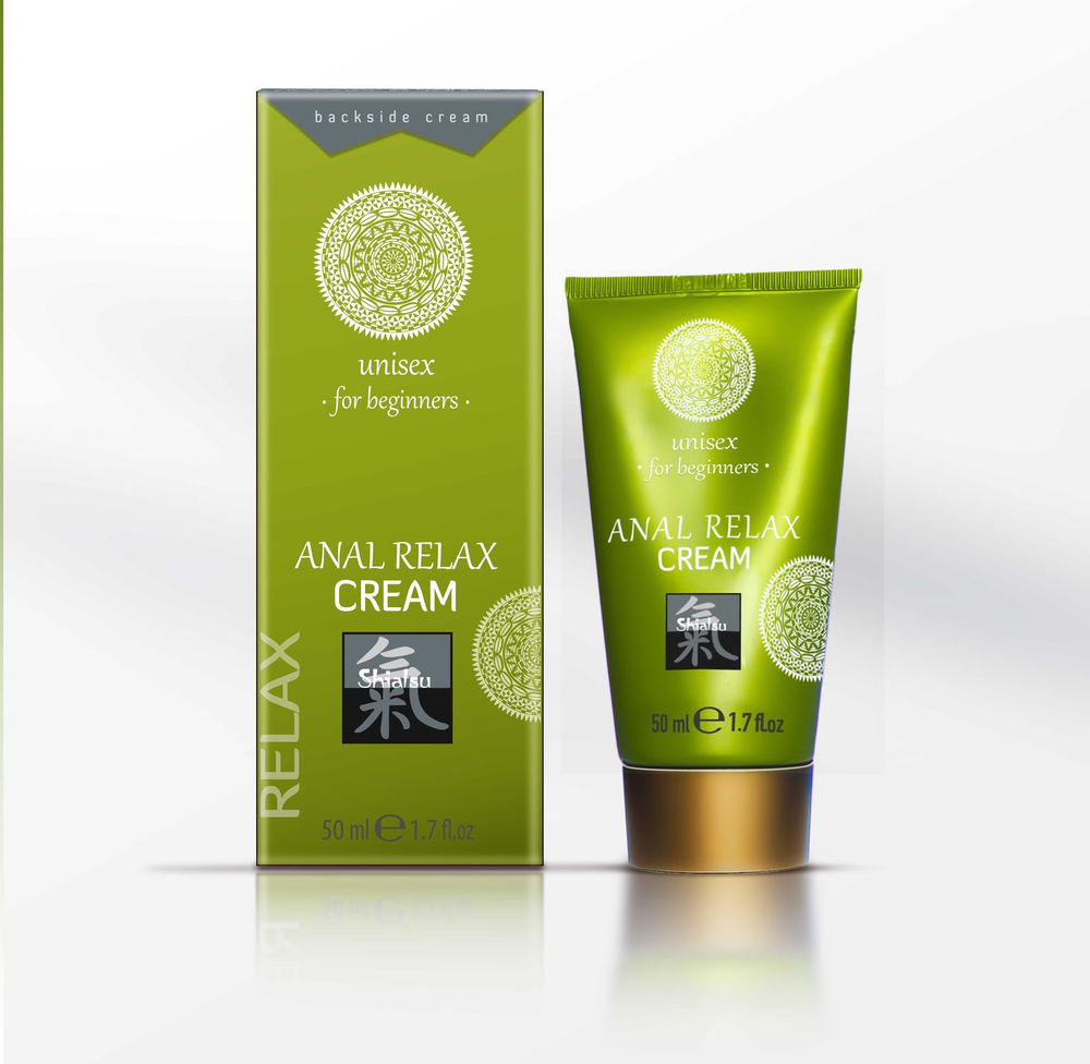 Shiatsu ANAL RELAX CREAM unisex for beginners Интимный крем 50 мл.