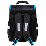 Ранец ЮНЛАНДИЯ WISE, 1 отделение, 3 кармана, устойчивое дно, "Sport game", 37x29х15 см, 272072