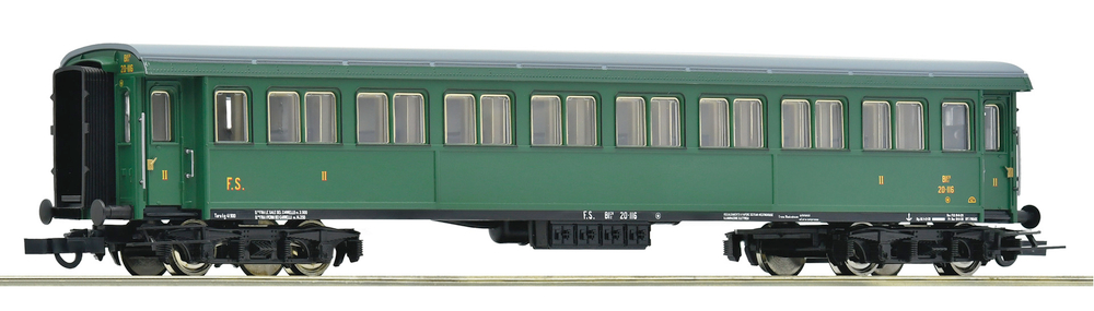 Пассажирский вагон 2-го класса, FS, II-III эпоха