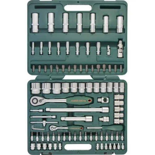 Набор инструмента универсальный 1/4", 1/2"DR, 94 предмета JONNESWAY S04H52494S