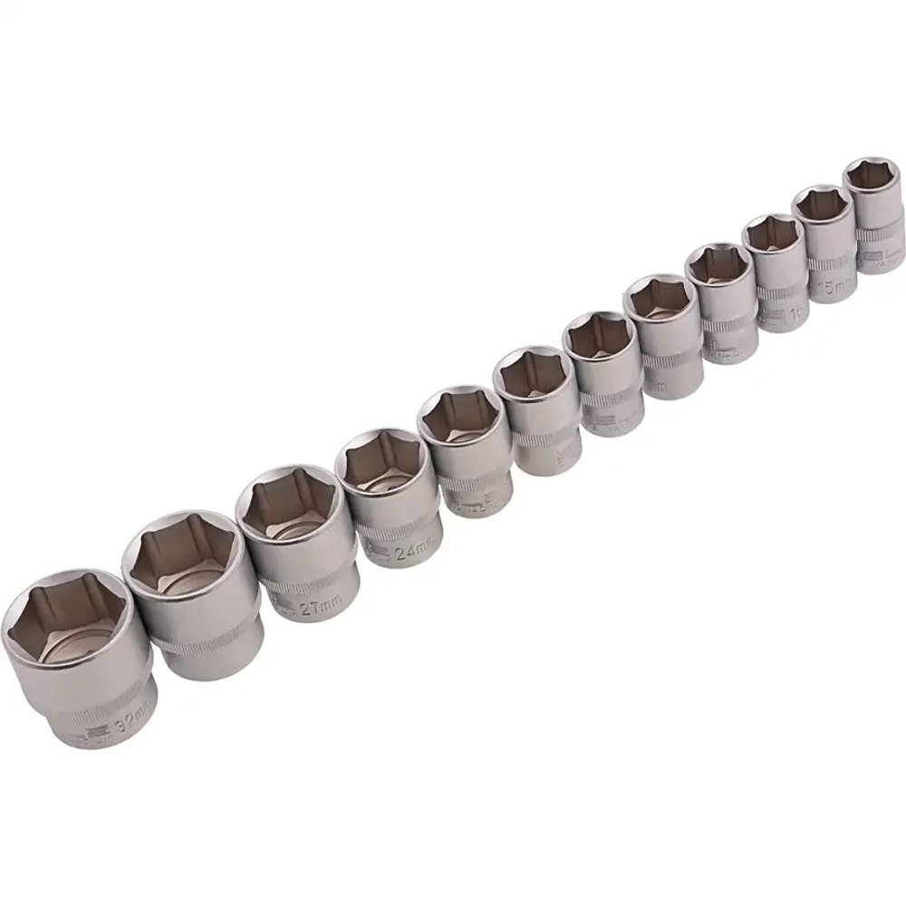 Набор инструментов, 1/2", 1/4", CrV, 82 предм.// STELS 14105