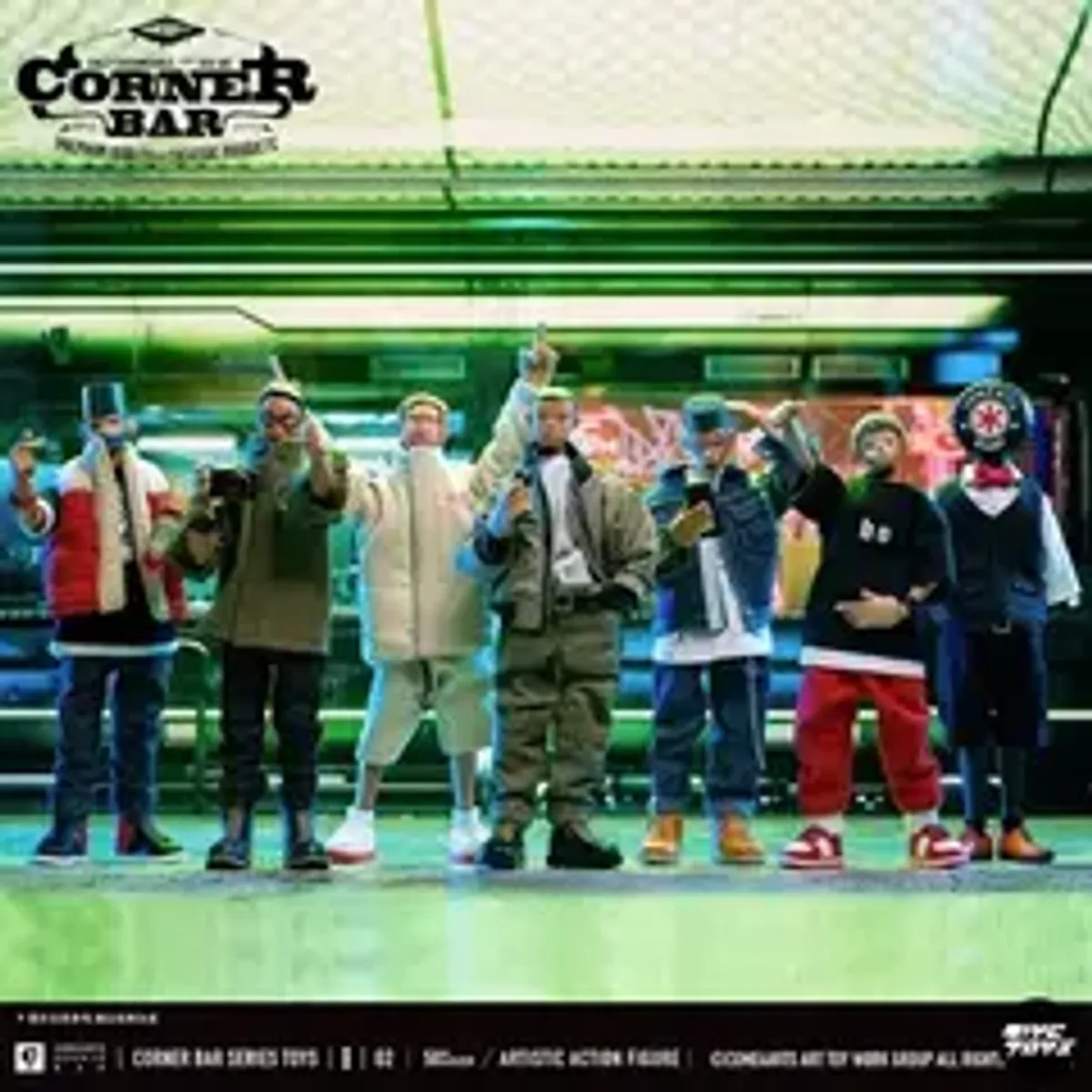 Случайная фигурка Come4Arts: Corner Bar Series 02