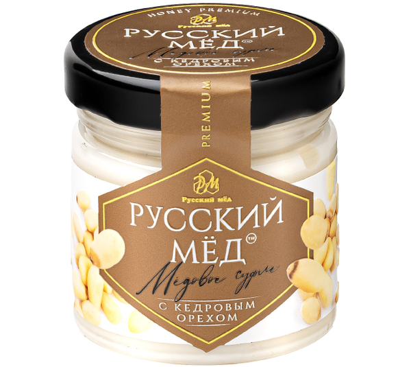 Медовое суфле с кедровым орехом Русский мёд 40 мл