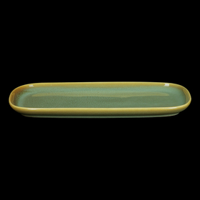 БЛЮДО прямоугольное 12'' 300х165мм, зеленый "Corone Primavera"