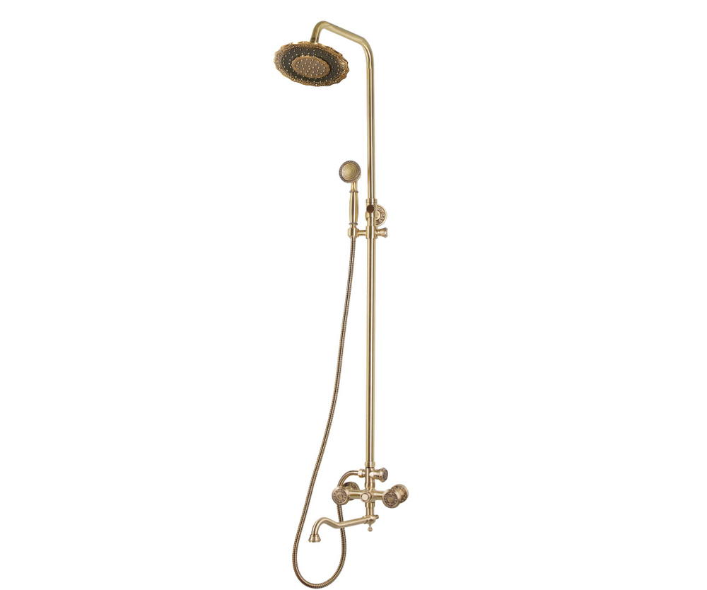 Комплект двухручковый для ванны и душа Bronze de Luxe 10121DDF