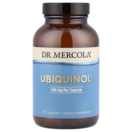 Dr. Mercola, убихинол, 100 мг, 90 капсул