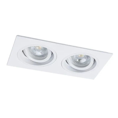 Точечный встраиваемый светильник ARTE LAMP TARF A2178PL-2WH, 2хGU10