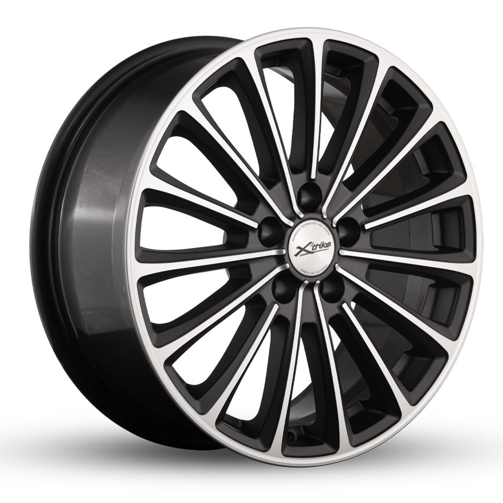 Диск Литой Xtrike X-136 7 x R17 5x108 D60.1 ET33 BKM/FP