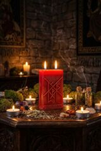 Руническая свеча Женское счастье "Замужество"
