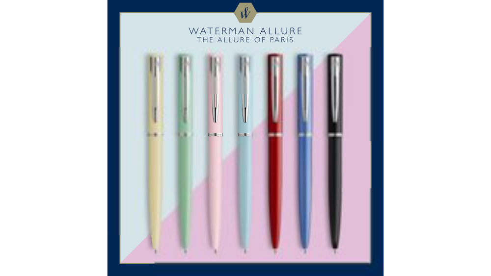Шариковая ручка Waterman Allure blue CT