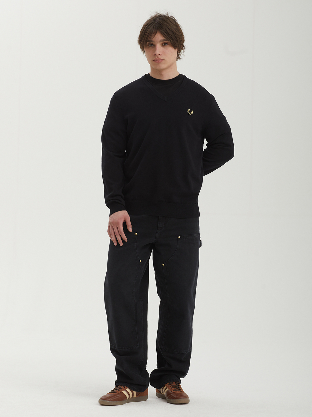 Мужской Свитер Classic V Neck