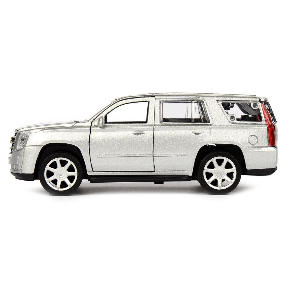 Модель ин. мет. "Cadillac Escalade" 12см, открыв. двери,серебрист. ESCALADE-SL(Технопарк)