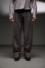 Брюки Blue Monte Casual Basic Tapered Pants "Brown"
