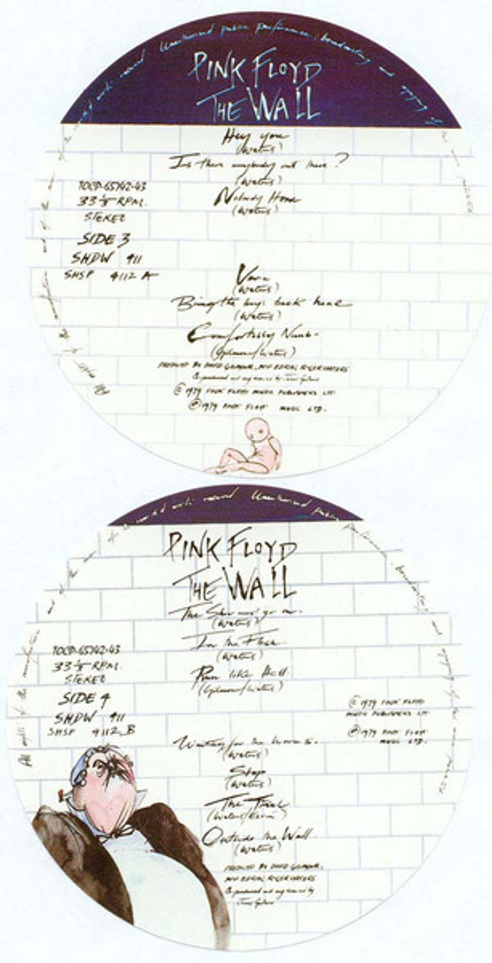 Pink Floyd / The Wall (2 Mini LP CD)
