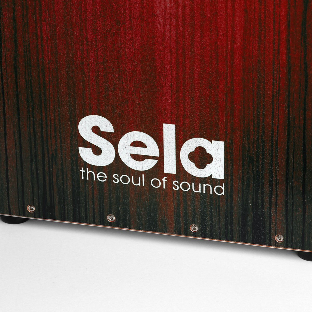 SELA SE 128 EN Cajon Varios Bundle Red (рюкзак, обучающее пособие, коврик на сиденье в комплекте)
