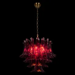 Подвесная люстра Lilou 10600/600 Burgundy Loft It