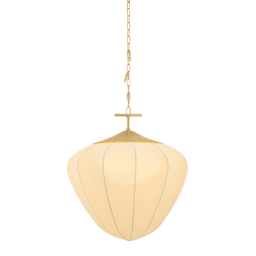 Corbett Hoshi Pendant, 72 cm, Vintage Brass