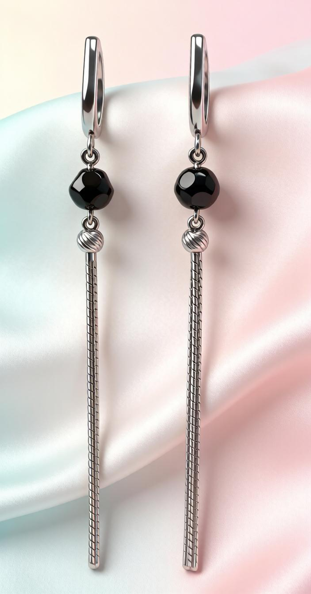 Ювелирные серьги из серебра 925 пробы