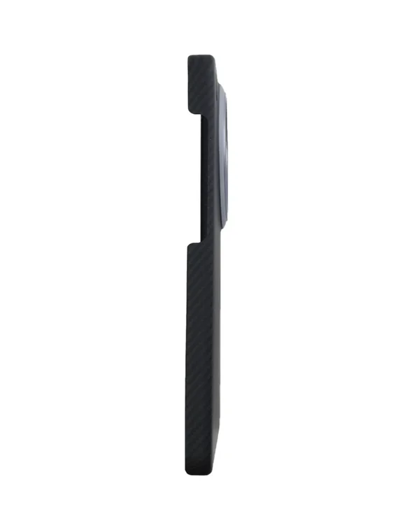 Карбоновый чехол для Vivo X300 с MagSafe черная сетка (Black)